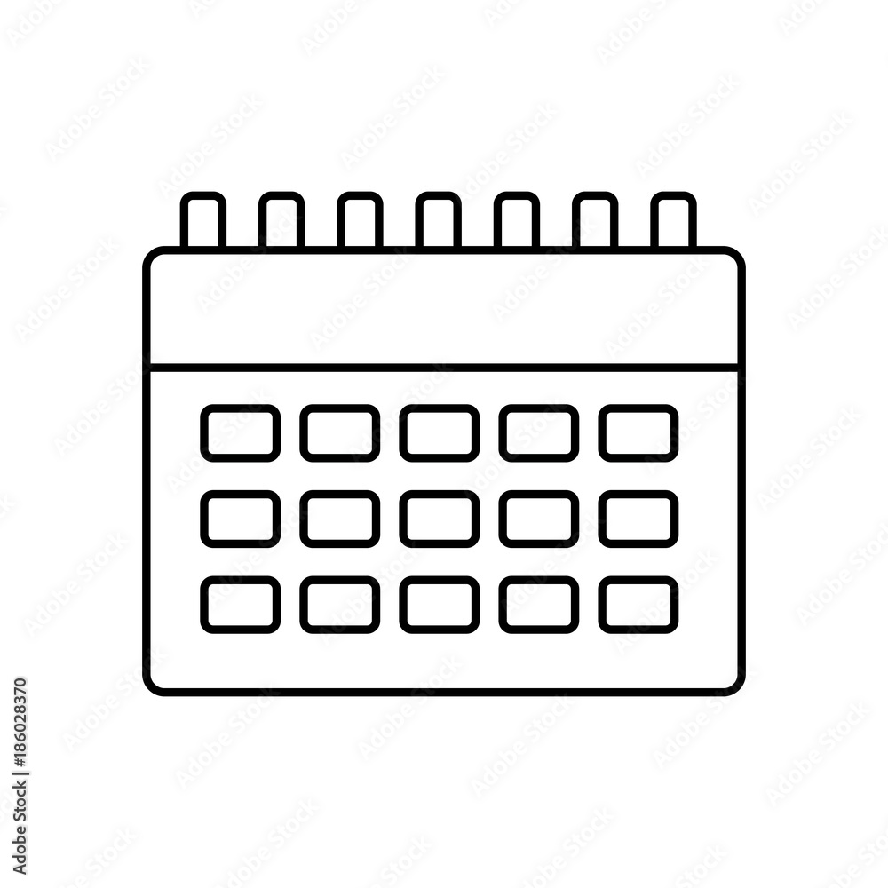 calendar blank icon image vector illustration design calendar blank icon image vector illustration design