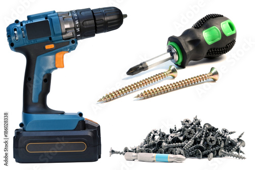 Metal screws. Construction and repair.