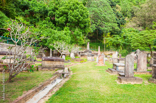 Billede på lærred British Garrison Cemetery, Kandy