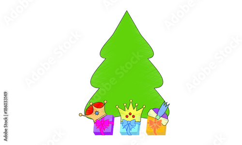Tree of gifts Kings of the Orient