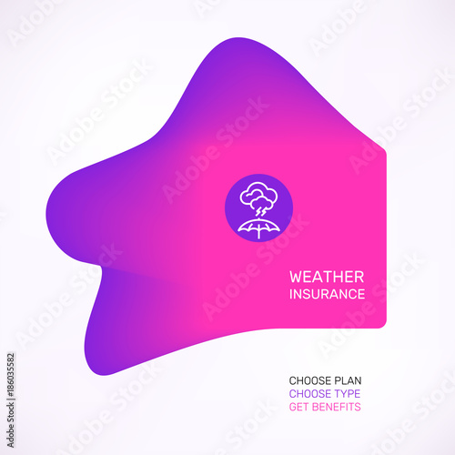 Weather insurance banner