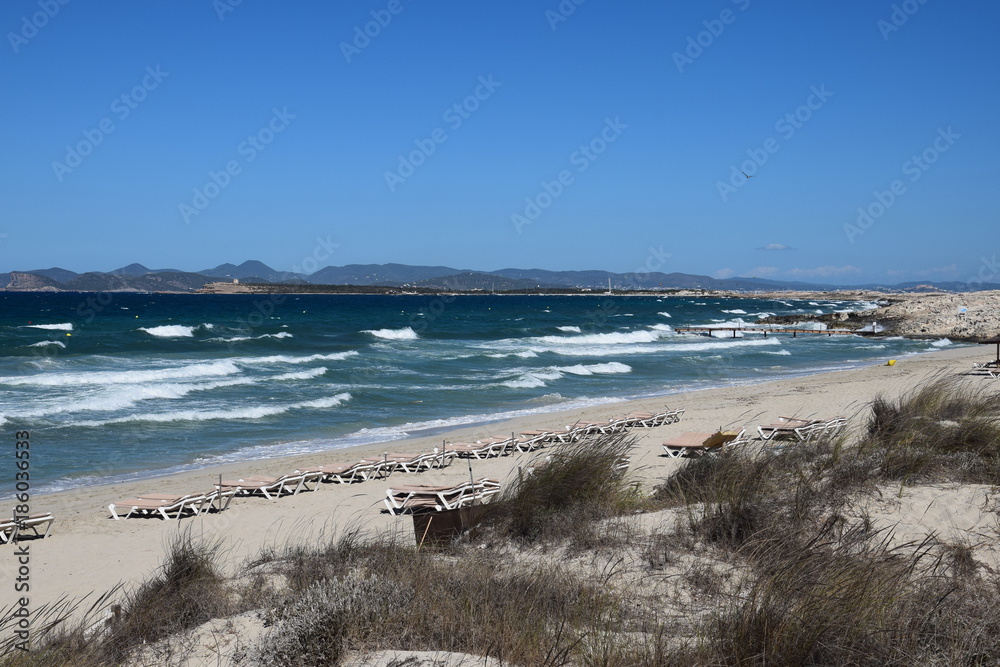 Platja de ses Illetes auf Formentera Platja de ses Illetes auf Formentera