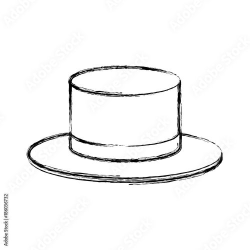 Vintage male hat icon vector illustration graphic design
