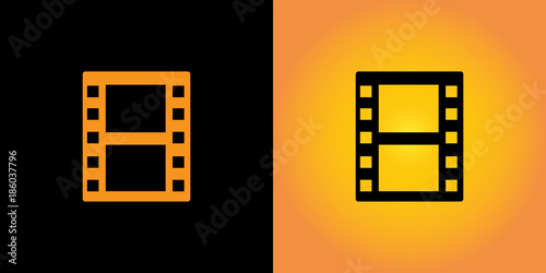 Film strip icon