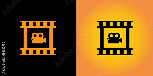Film strip icon