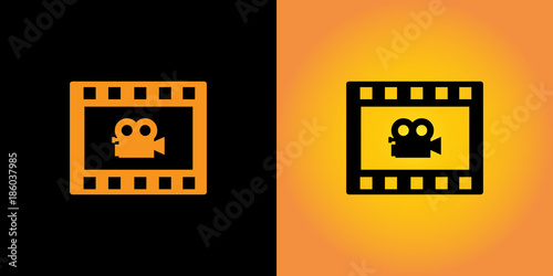 Film strip icon
