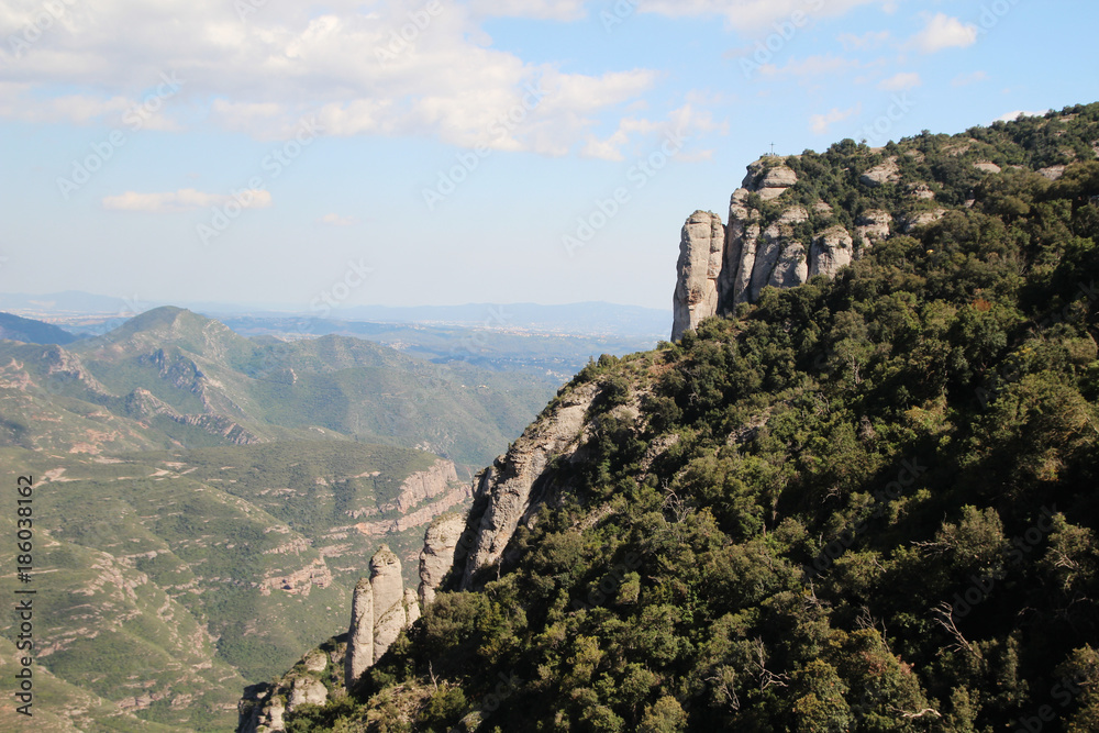 Montserrat mountain, Spain 