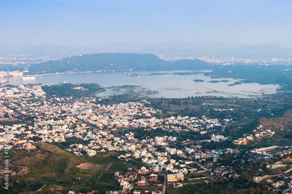 Aerial view, Udaipur