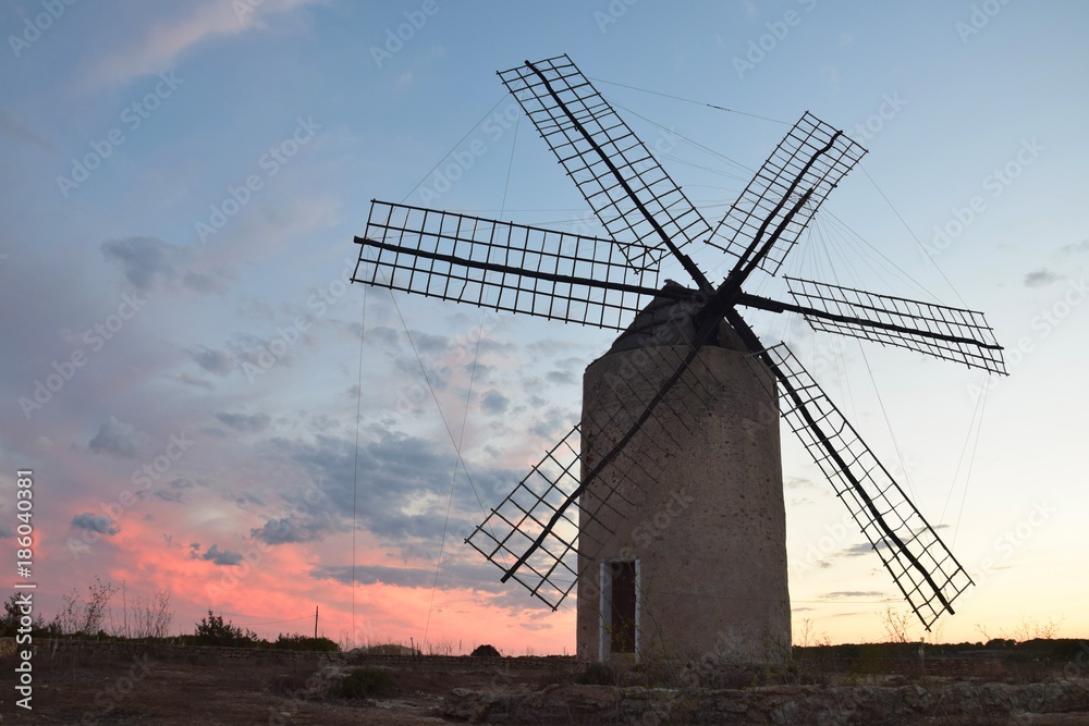 Alte Mühle Molí Vell de la Mola auf Formentera