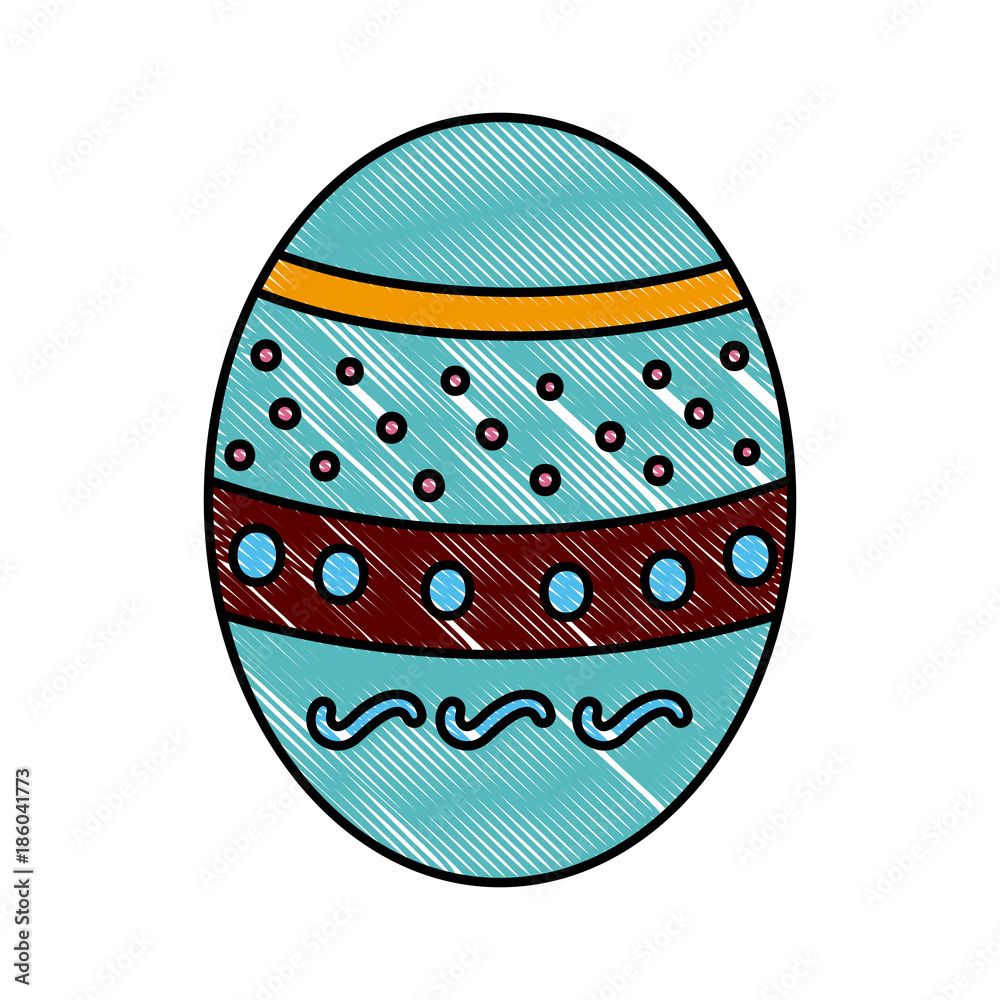 Easter egg isolated icon vector illustration graphic design Easter egg isolated icon vector illustration graphic design