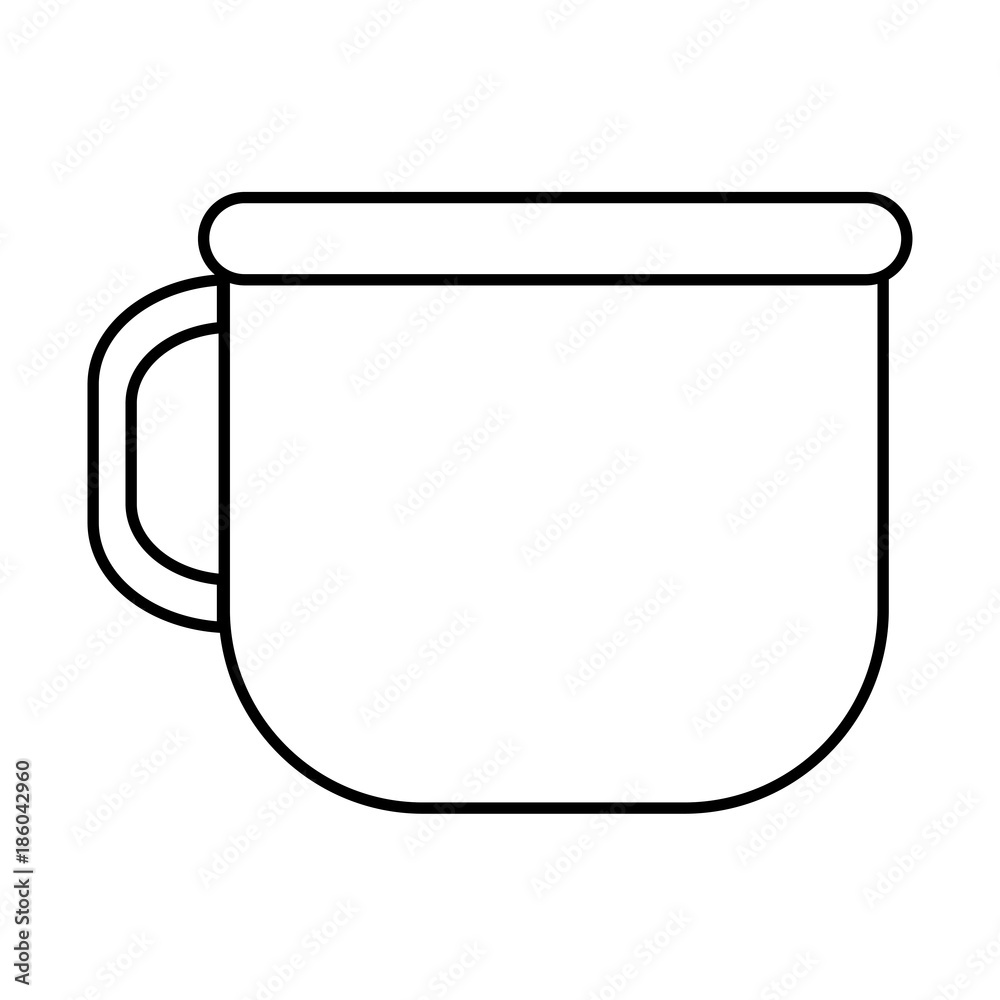 Coffee in mug icon vector illustration graphic design Coffee in mug icon vector illustration graphic design