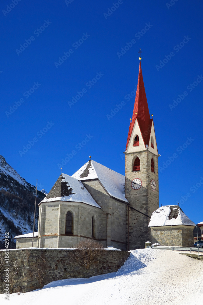 Rein in Taufers, Kirche, Südtirol, Italien