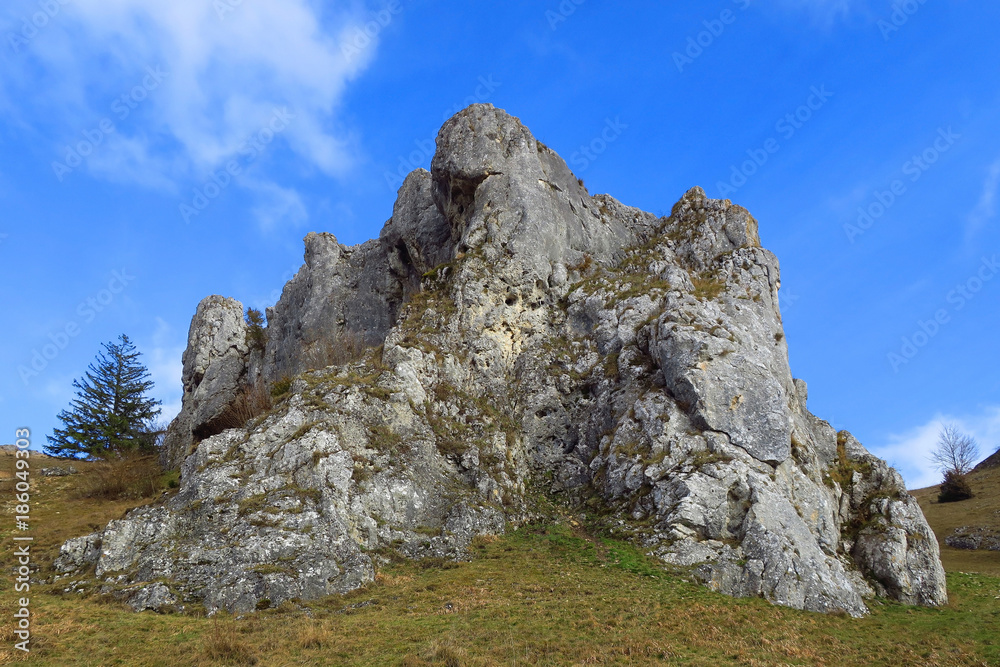 Fototapeta premium Eselburger Tal, Baden Württemberg, Deutschland