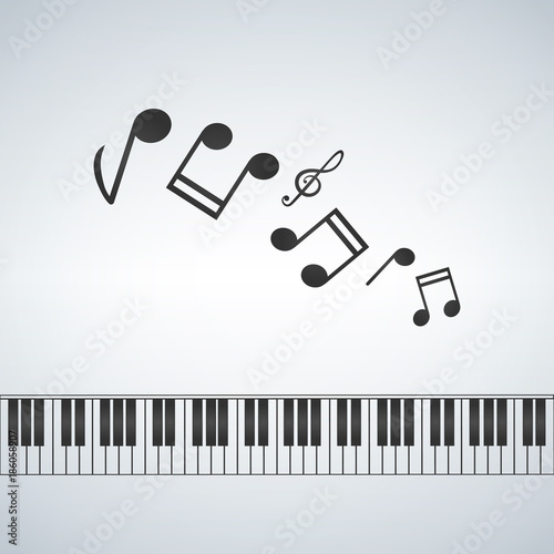 piano template, music creat...