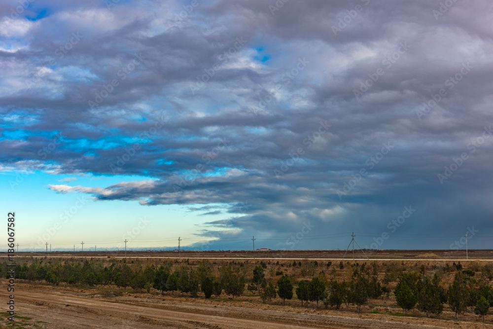 Obraz premium Amazing beautiful clouds