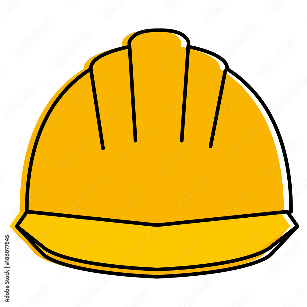 helmet construction isolated icon vector illustration design helmet construction isolated icon vector illustration design