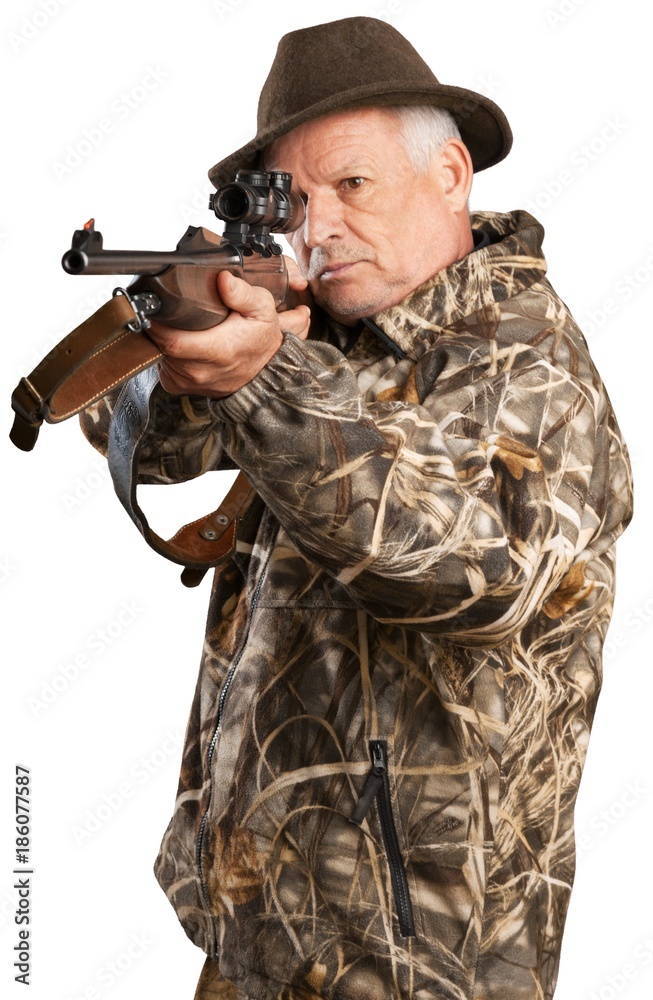 Fototapeta premium Hunter - isolated image