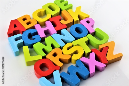 An concept Image of a Alphabet Baby toy - letters