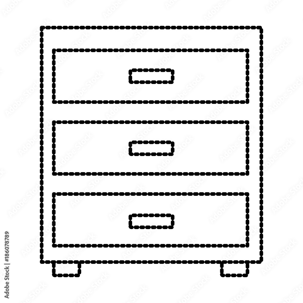 Office cabinet isolated icon vector illustration graphic design Office cabinet isolated icon vector illustration graphic design