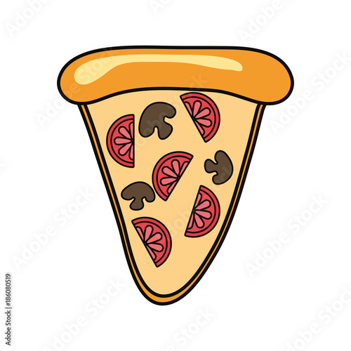 pizza slice icon image