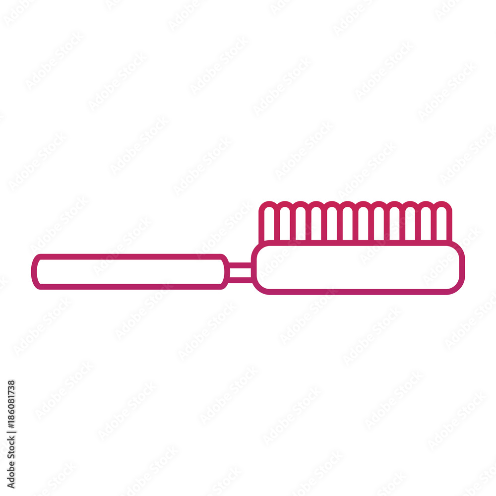 brush hairdressing icon image vector illustration design brush hairdressing icon image vector illustration design