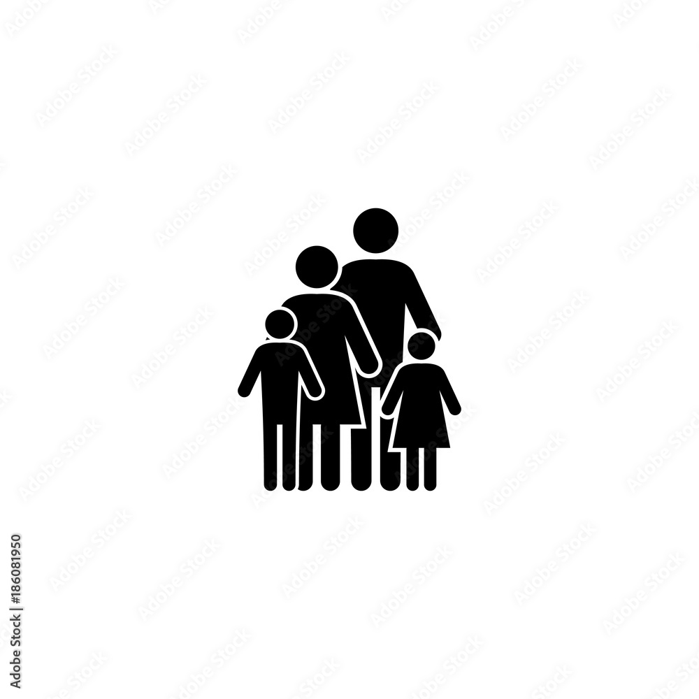 Family vector icon
