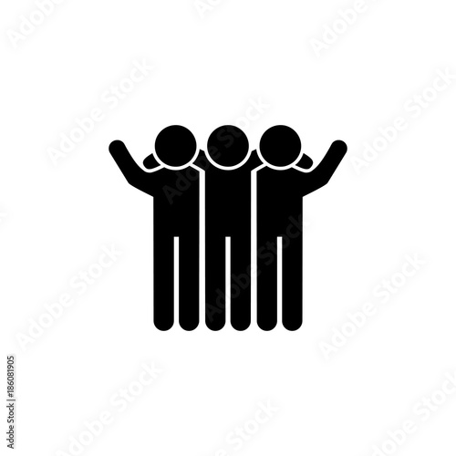 friends vector icon