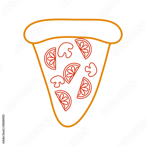 pizza slice icon image