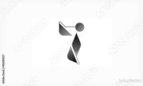 Free Download number 7 tech logo - GFXLoad