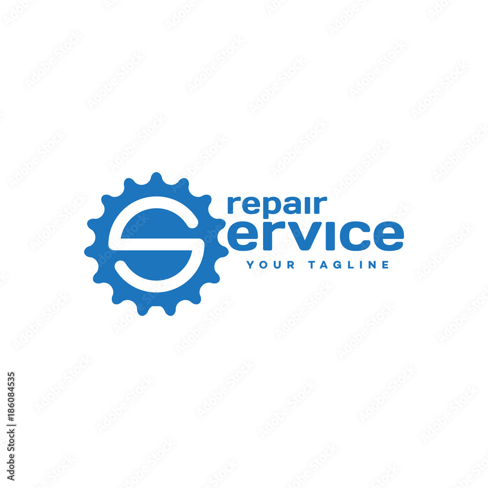 Fototapeta premium Service logo