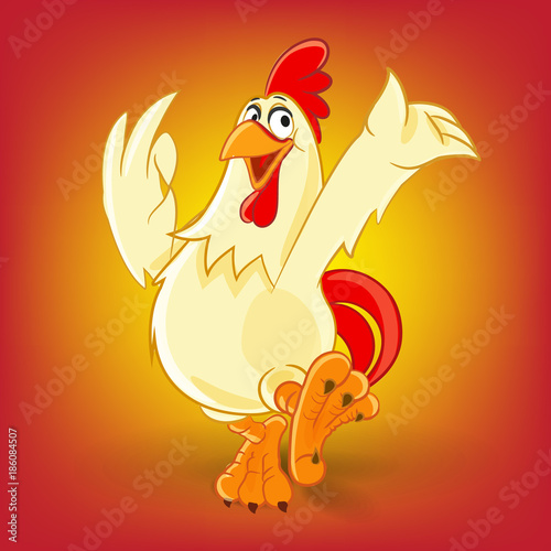 chicken mascot