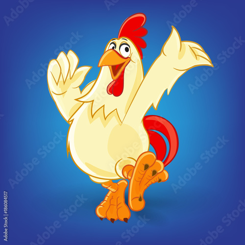 chicken mascot