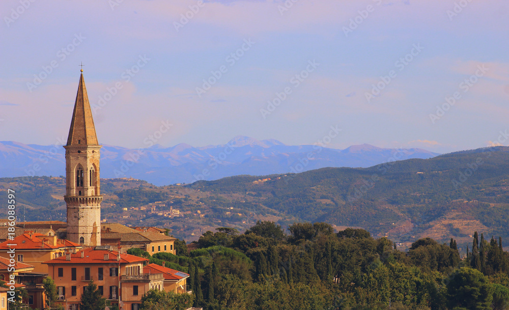 Perugia panorama