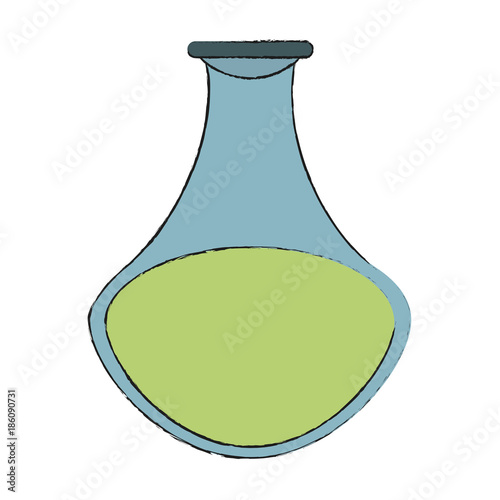 Spa oil massage bottle icon vector illustration graphic design