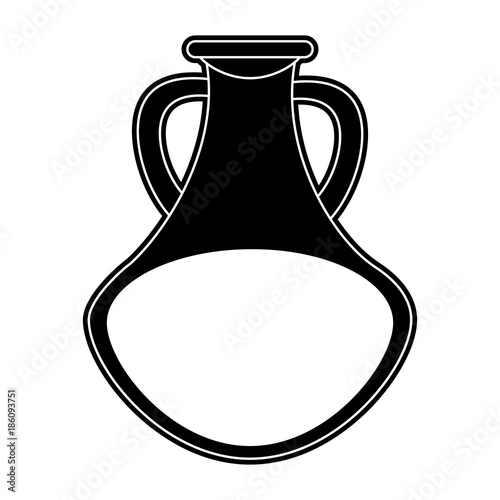 Spa oil massage bottle icon vector illustration graphic design