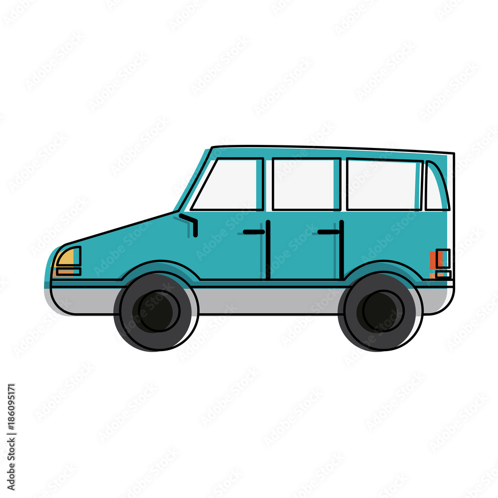 Car vehicle symbol icon vector illustration graphic design