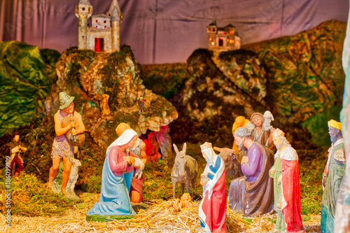 Panoramic Christmas Nativity