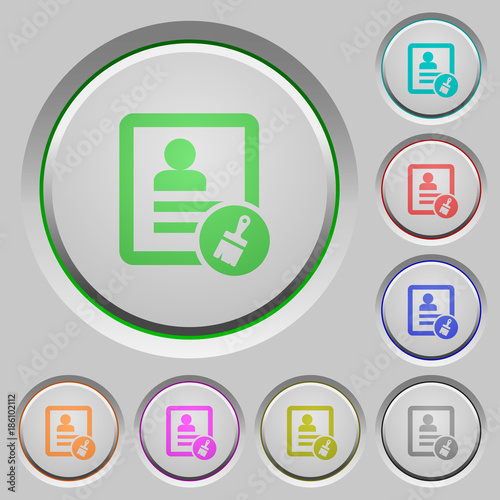 Paste contact push buttons