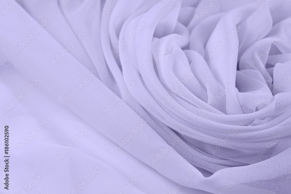 Obraz premium Texture chiffon fabric purple color for backgrounds