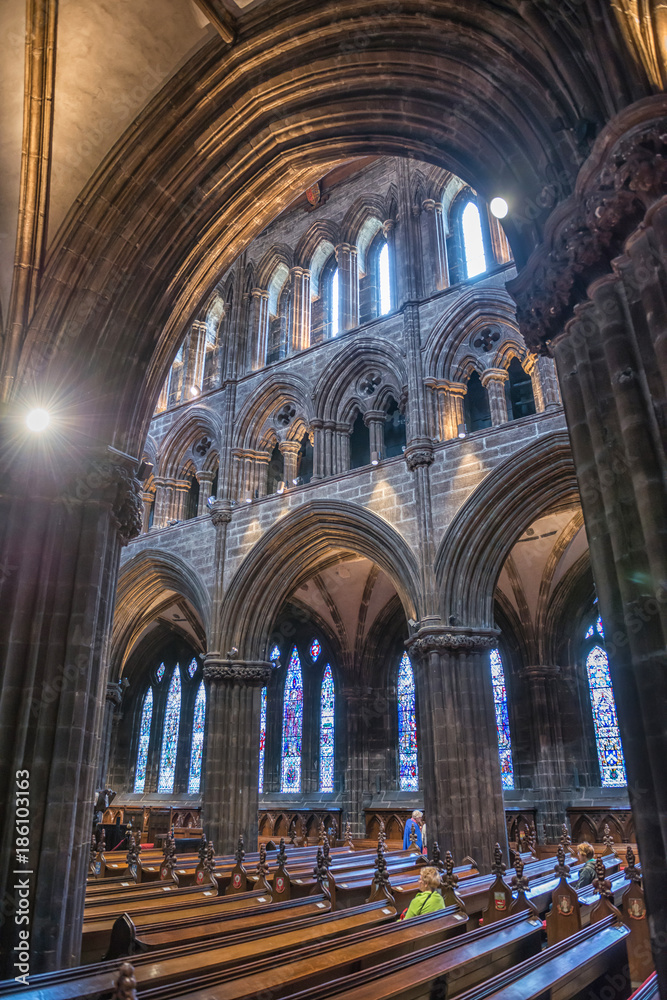 St Mungo's Cathedral, Glasgow, Scotland, UK