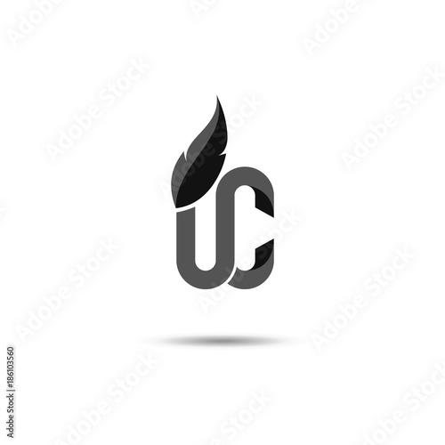 Dark gray Upper Class Logo