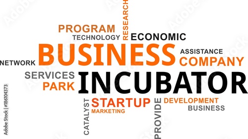 word cloud - business incubator