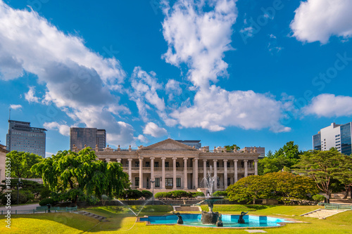 Seokjojeon Hall is a western style building in Deoksugung Palace.