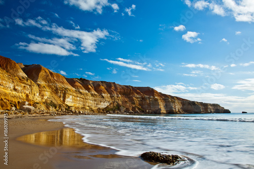 Obraz na płótnie The beautiful Maslins beach on the Fleurieu Peninsula in SA w salonie
