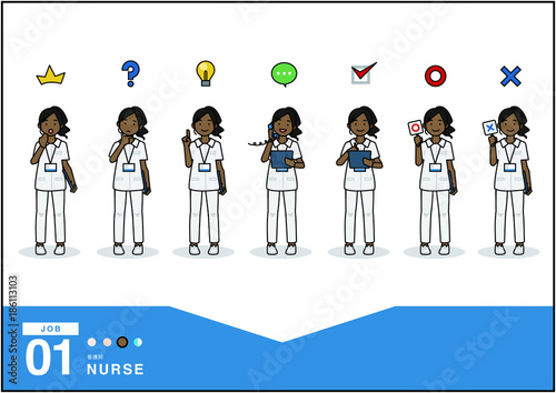 職業：看護師 (nurse)