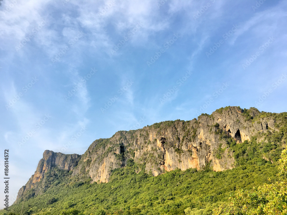 Limestone mountain