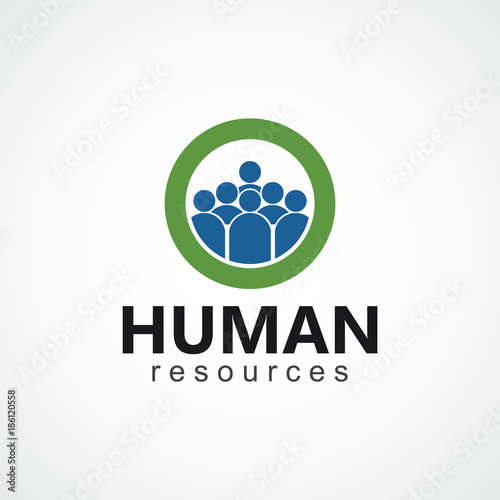 Human Resources Vector Template Design