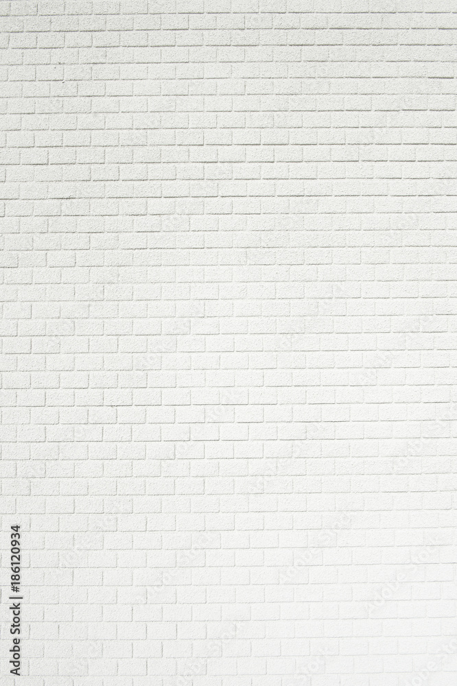 白色のレンガ壁