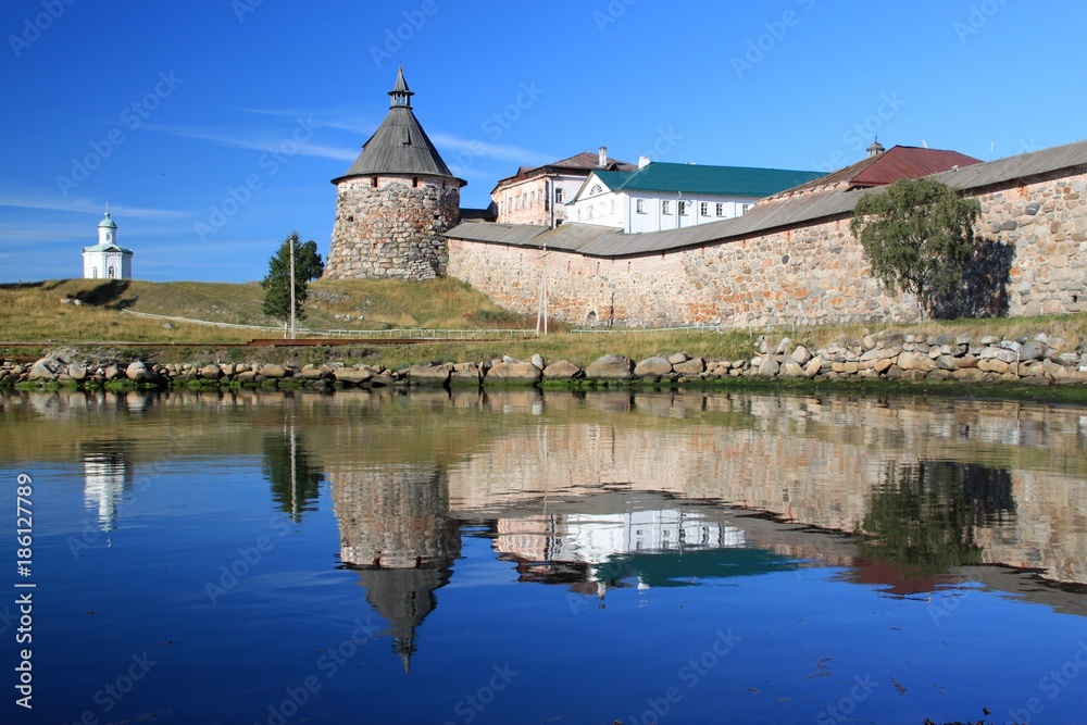 Monastery.	Solovetsky Islands.	