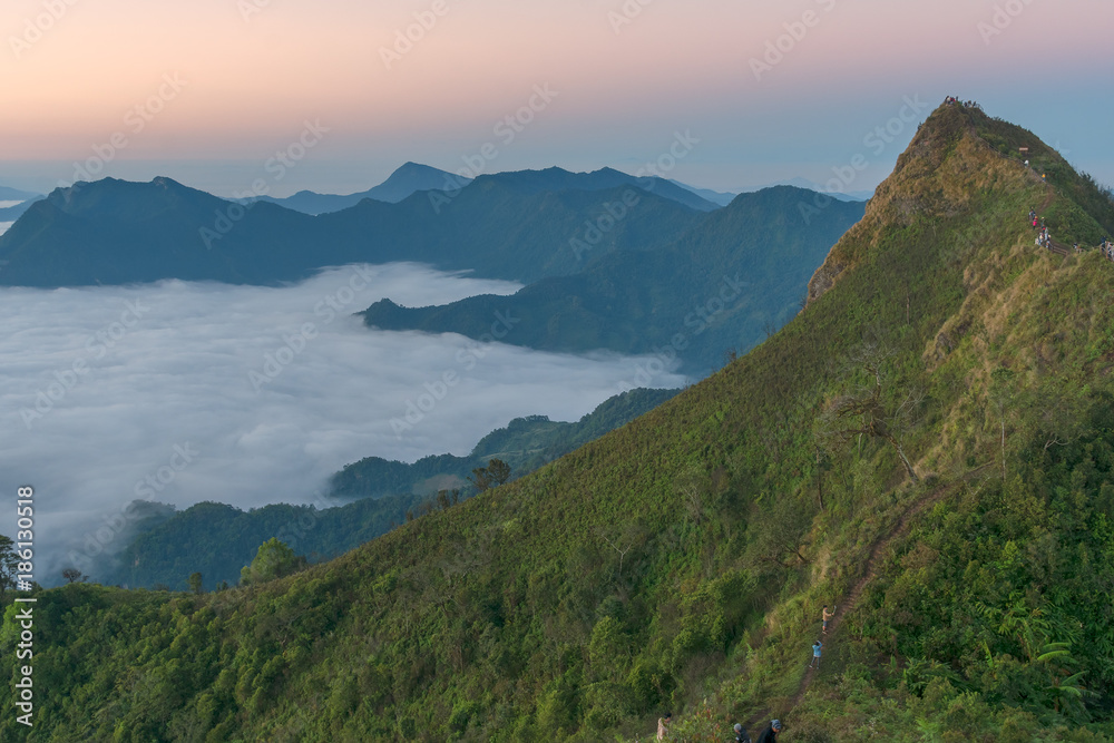 beautiful Landscape and View Point at Chiangrai Thailand

